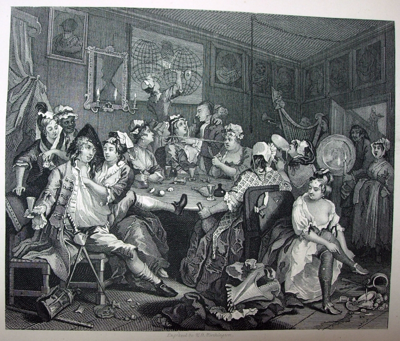 797x680 Gin Lane, Gilligan's Island, And Timewasting In The Modern Era - Gin Lane Painting