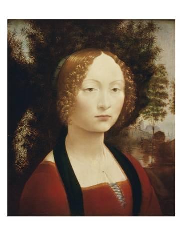 366x488 Ginevra De'Benci Giclee Print By Leonardo Da Vinci - Ginevra De Benci Painting