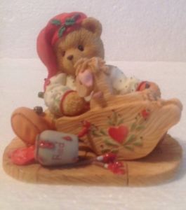 265x300 Cherished Teddies Ginger Painting Your Holidays With Love Ebay - Ginger Painting