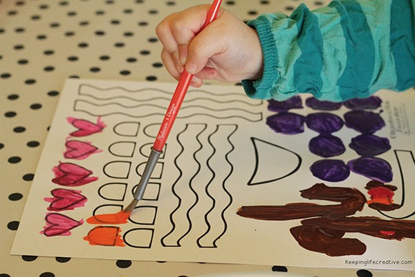 600x400 Printable Gingerbread Man Craft - Gingerbread Man Painting