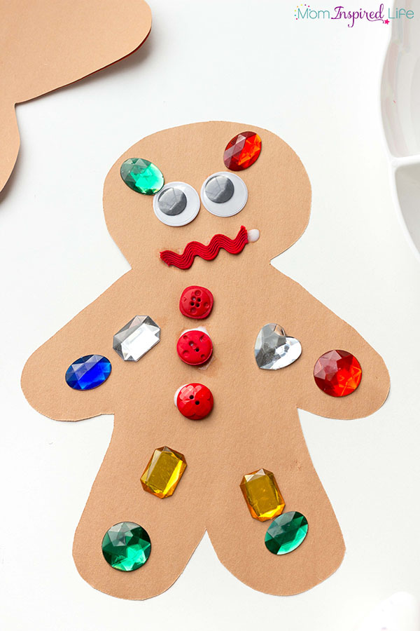 600x900 Gingerbread Man Arts And Crafts Preschool - Gingerbread Man Painting