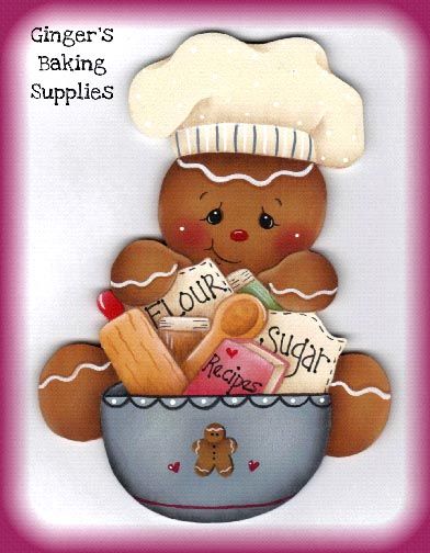 392x504 Gingerbread Painting Patterns The Decorative Painting Store - Gingerbread Painting