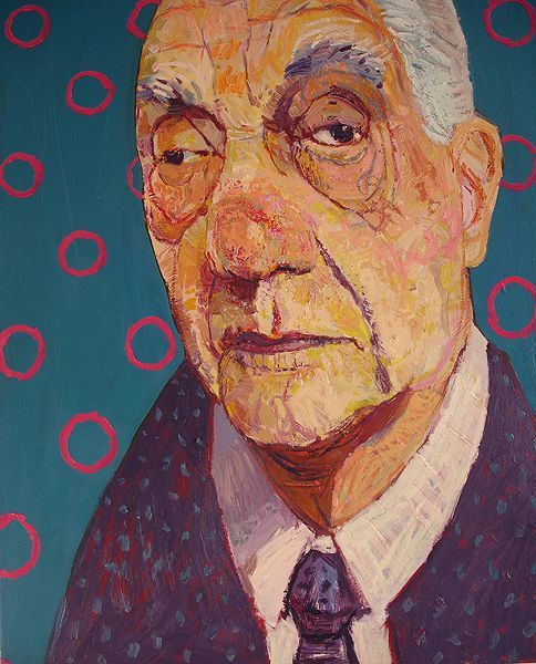 484x600 Meirion Alan Ginsberg. Grump 2 G. Art Men (G) - Ginsberg Painting