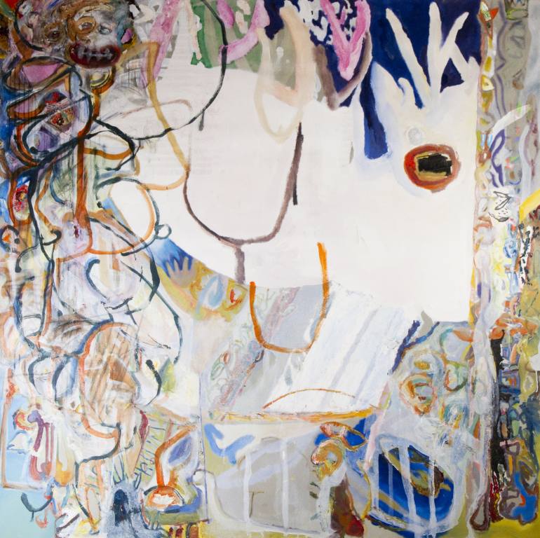 770x768 Saatchi Art Whatoosi Painting By Joseph Ginsberg - Ginsberg Painting