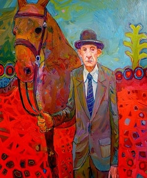 300x364 Welsh Artists Meirion Ginsberg List - Ginsberg Painting