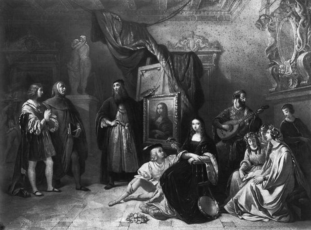 1024x758 Leonardo Da Vinci Painting The Gioconda Posters Amp Prints By Aimee - Gioconda Painting