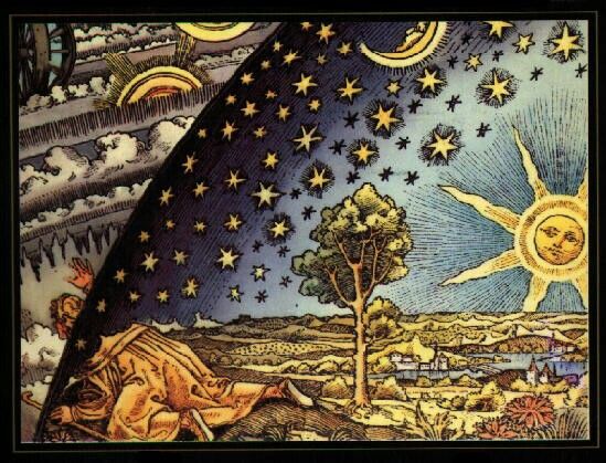 549x419 Print From The Cover Of The Discoverers Showing Giordano Bruno'S - Giordano Bruno Painting