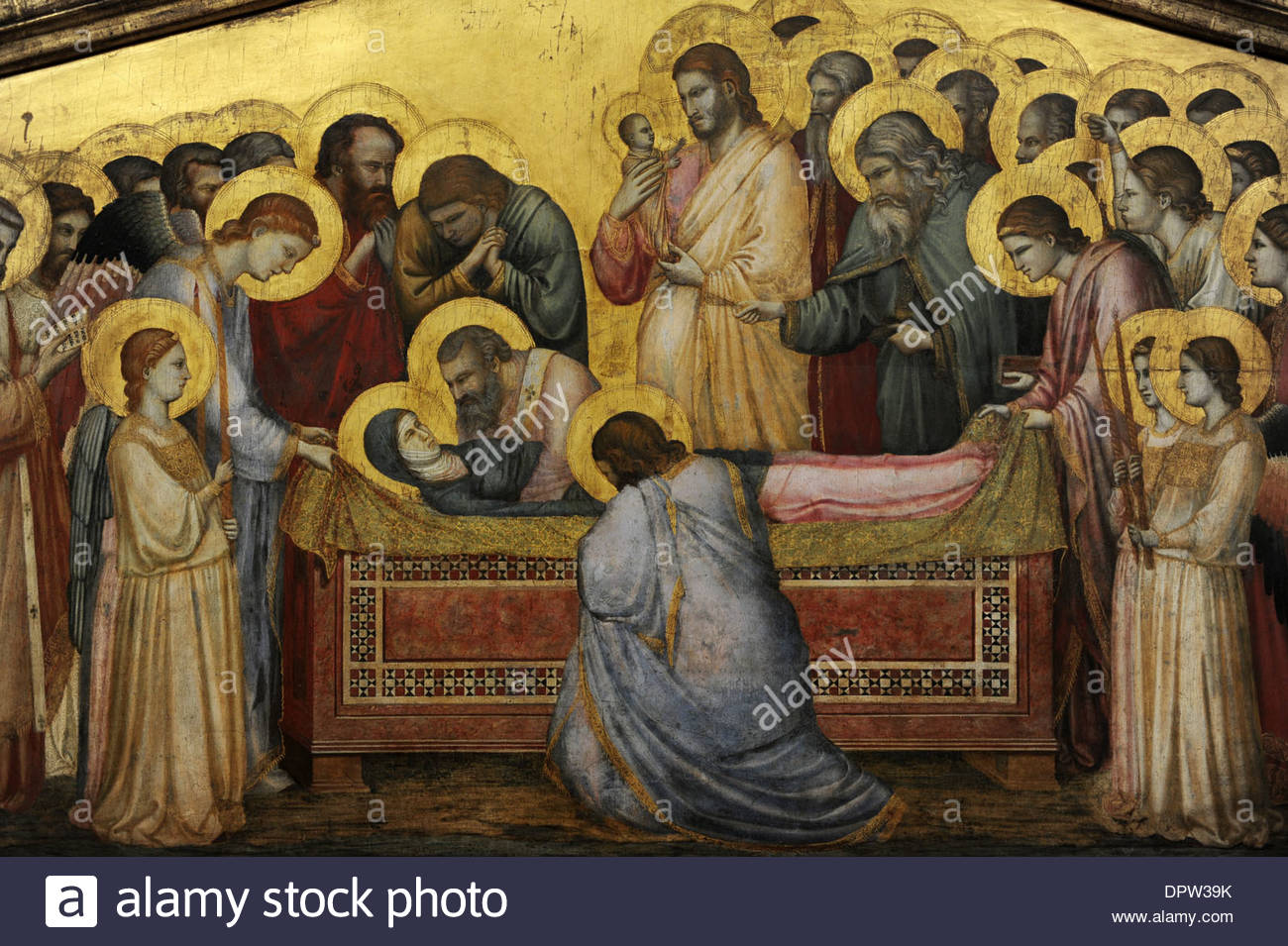 1300x955 Giotto Di Bondone (1267 1337). Italian Painter. The Entombment - Giotto Painting