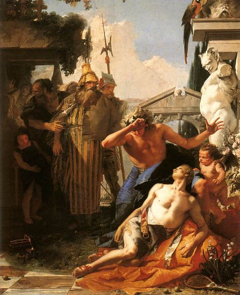 487x599 Giovanni Battista Tiepolo. Expert Art Authentication, Certificates - Giovanni Battista Tiepolos Painting