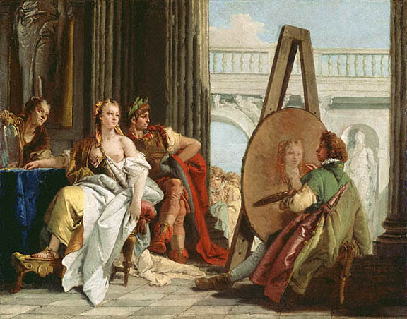 576x452 Giovanni Battista Tiepolo - Giovanni Battista Tiepolos Painting