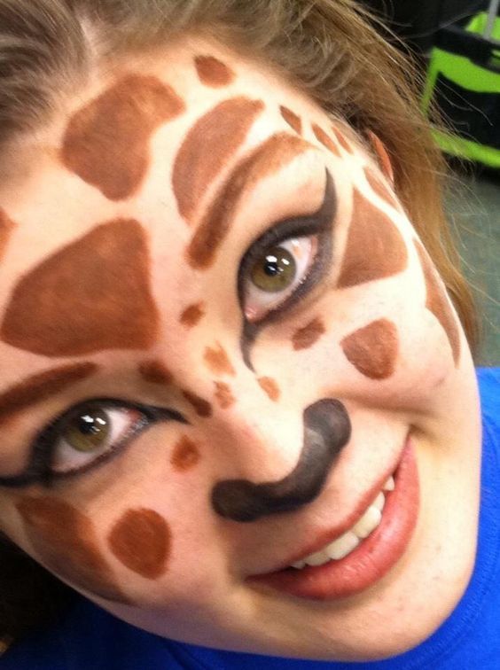 Giraffe Face Painting at Explore collection of