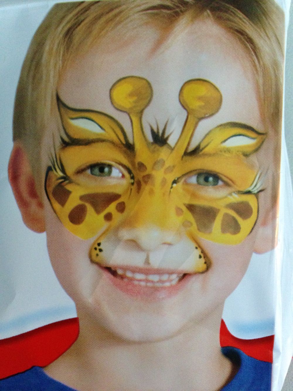 1000x1334 Giraffe Make Up - Giraffe Face Painting