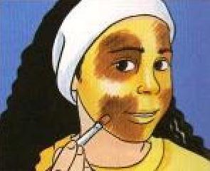 295x240 How To Craft Giraffe Face Painting - Giraffe Face Painting