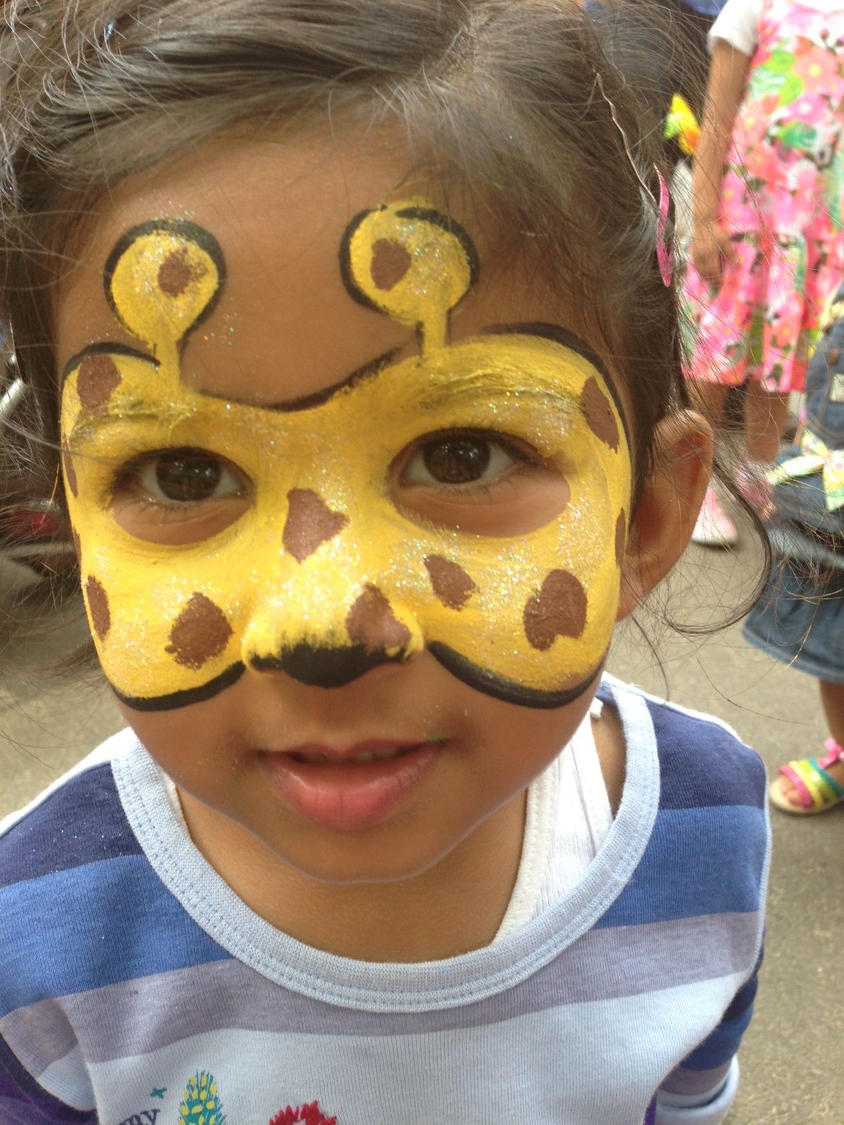 1224x1632 Face Paint For Kids Giraffe - Giraffe Face Painting
