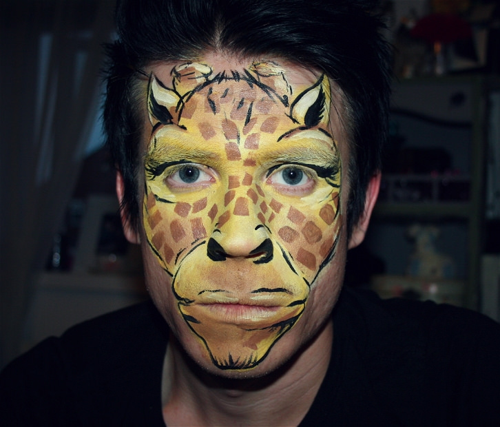 Giraffe Face Painting at Explore collection of