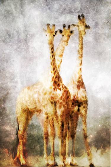 375x563 Giraffe Painting Paintings For Sale Saatchi Art - Giraffe Painting