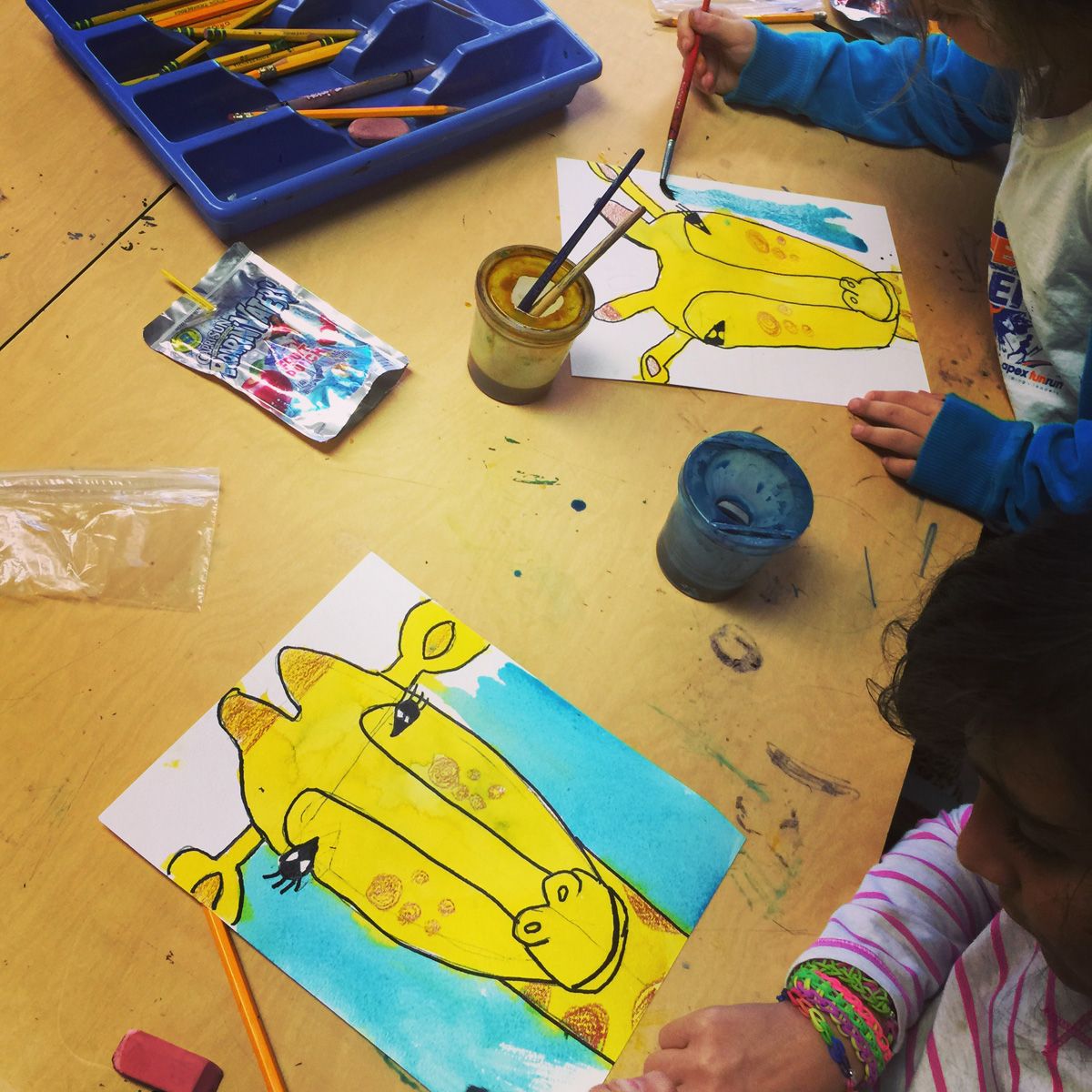 1200x1200 Giraffe Painting Preview Giraffe, Paintings - Giraffe Painting For Kids