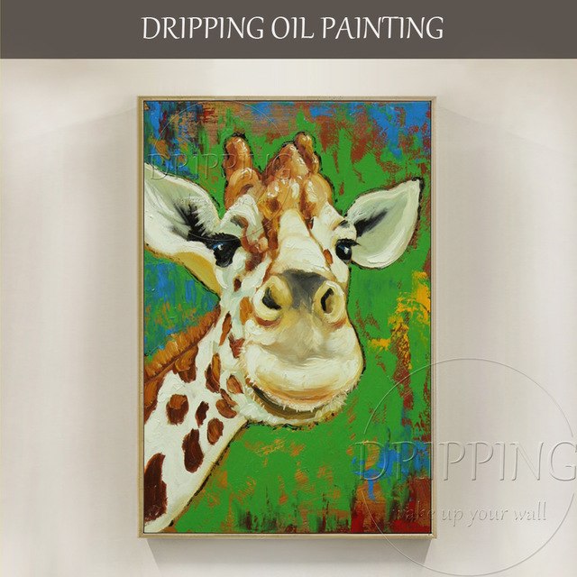 Giraffe Painting For Kids at PaintingValley.com | Explore collection of ...