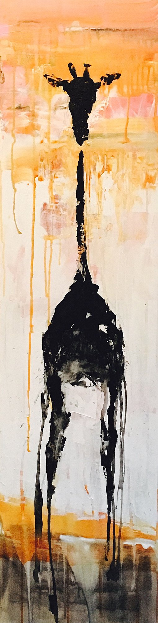 509x2000 Giraffe Silhouette 3.1 The Whole 9 Gallery - Giraffe Silhouette Painting