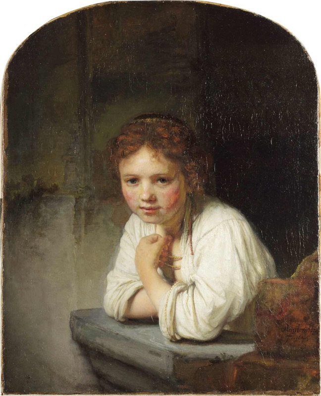 648x800 Famous Art Thefts - Girl At Window Painting