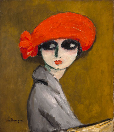 400x463 The Nature Of Things An Afternoon - Girl In Red Hat Painting