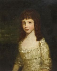 Girl In White Painting