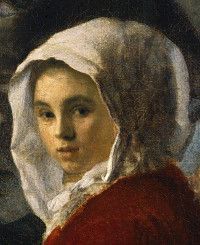 200x245 Girl Interrupted At Her Music Vermeer Art - Girl Interrupted Painting