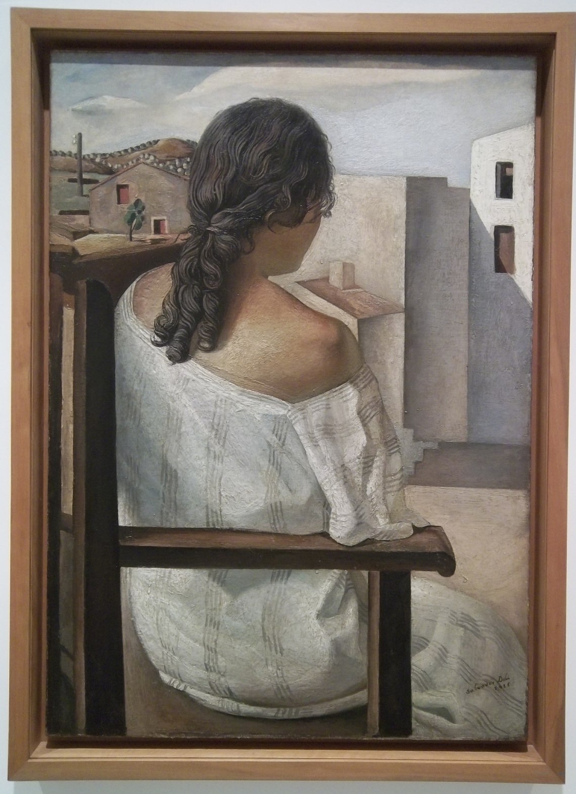 1140x1571 Salvador As A Young Genius The Best Artists - Girl Looking Out Window Painting