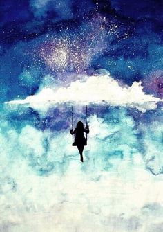 236x335 Love These Girl On The Swing Paintings, Had A Go - Girl On Swing Painting