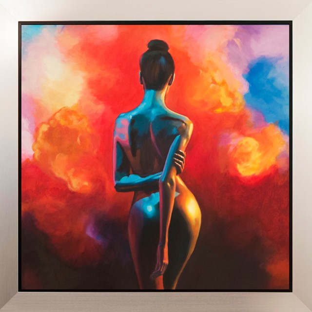 640x640 Patrycja Lewicka Buy Paintings And Art Online Girl Vision Love - Girl Painting