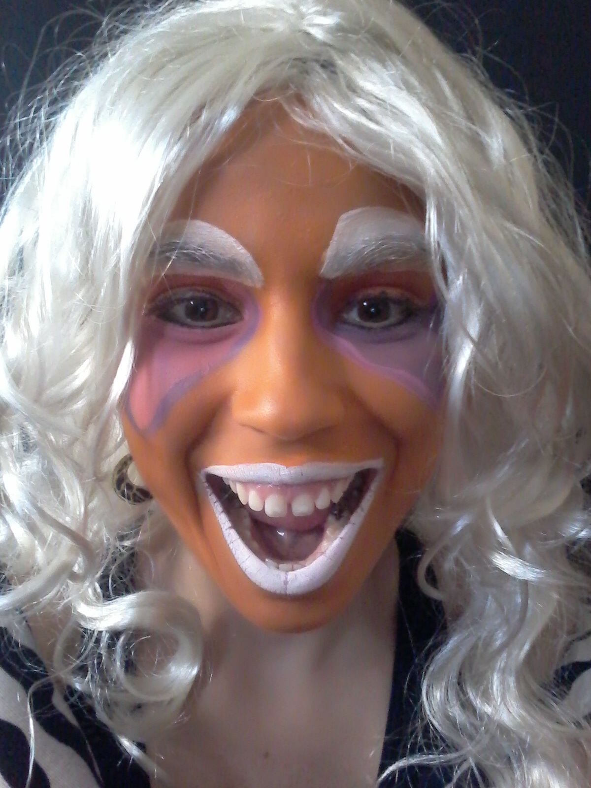 1200x1600 Electric Daisy Carnival Valley Girl Barbie Face Paint Face - Girl Painting Barbie