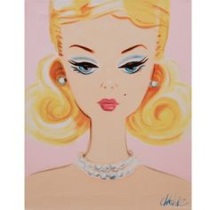 236x236 I Love This! I Am In The Process Of Dyeing My Hair Pink But It Is - Girl Painting Barbie