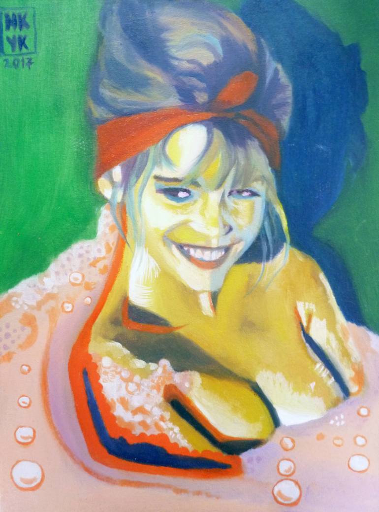 770x1039 Saatchi Art Barbie Girl Painting By Nikita Yakimov - Girl Painting Barbie