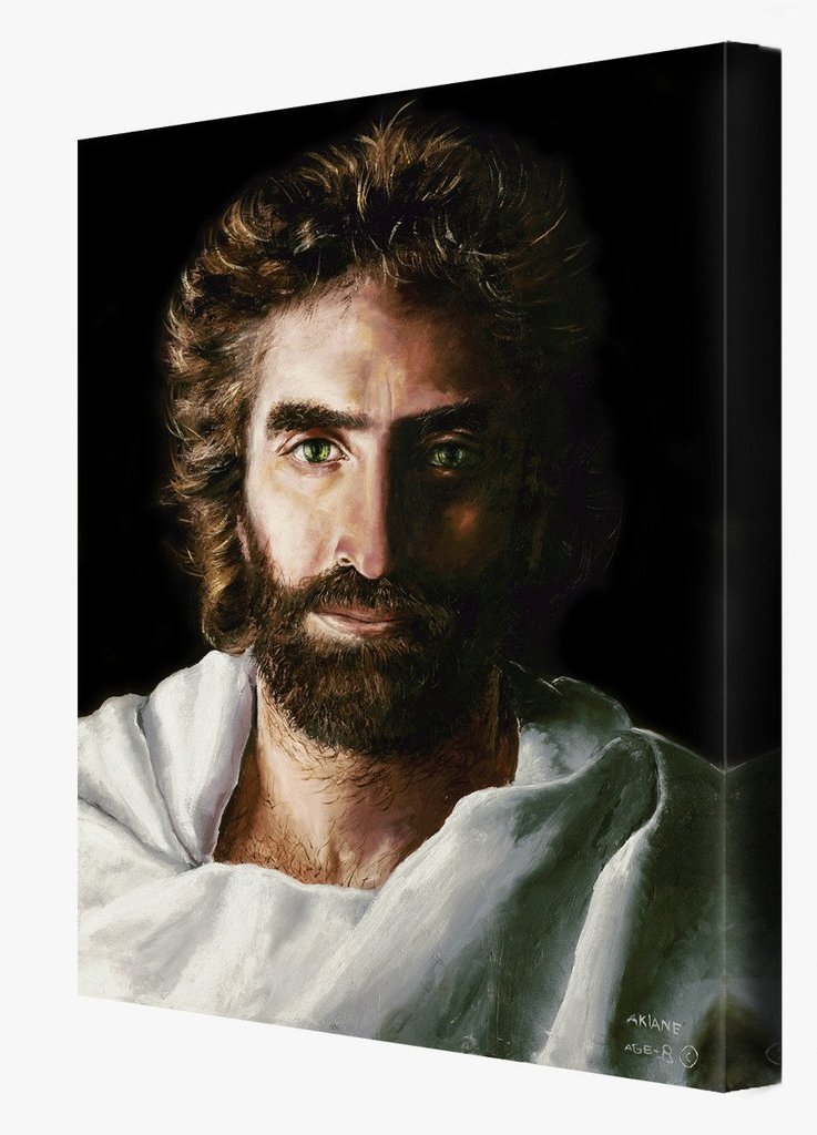 737x1024 Heaven Is For Real Jesus Painting Prince Of Peace By Akiane - Girl Painting Jesus