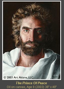 256x354 For Christians Amp Messianic Jews - Girl Painting Jesus