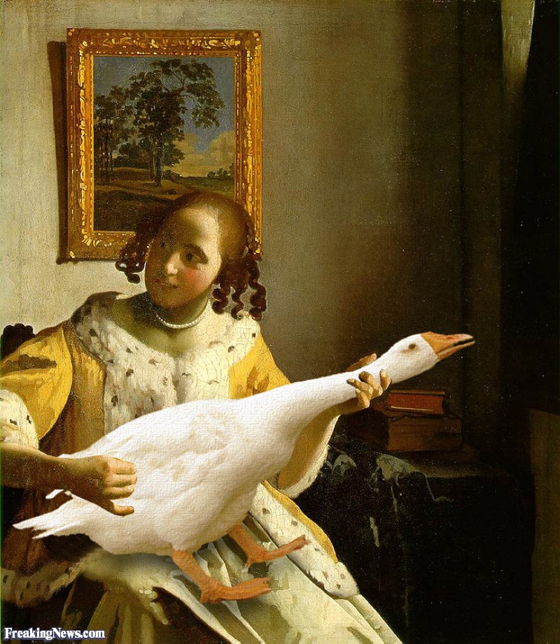 800x921 Girl Playing Goose Guitar Painting Pictures - Girl Playing Guitar Painting