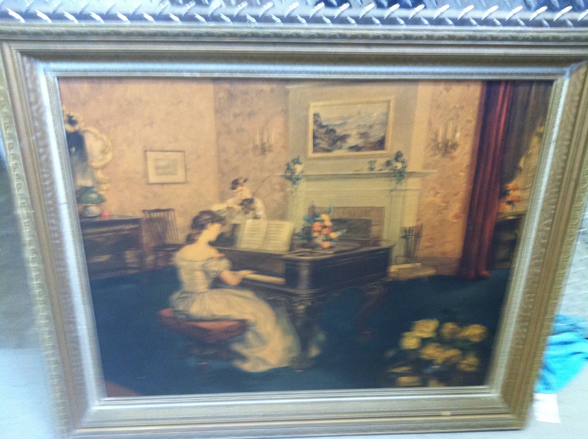 1200x896 Girl Playing Piano Painting Collectors Weekly - Girl Playing Piano Painting