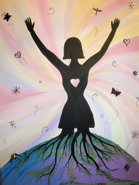 450x600 Painting For Enchanted Makeovers Enchanted Giving - Girl Power Painting