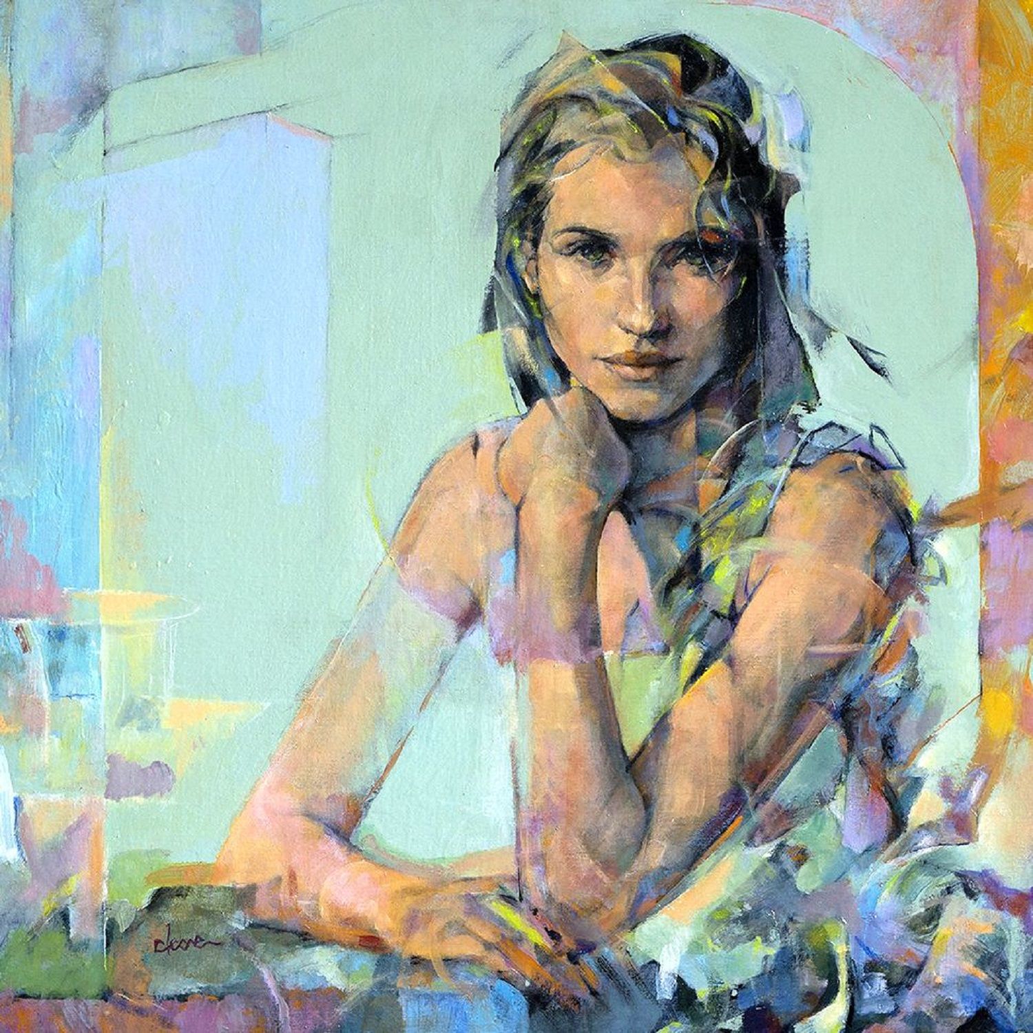 1500x1500 Discover Empowering Portraits With Bags Of Girl Power. - Girl Power Painting