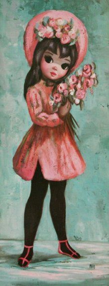 219x575 104 Best Big Eyes Images On Blythe Dolls, Big Eyes - Girl With Big Eyes Painting