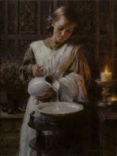 236x315 Girl With A Broom. Carel Fabritius (1622 1654) Was A Pupil - Girl With Broom Painting