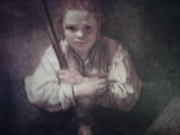 600x450 Rembrandt Painting Girl With A Broom By Home Interiors And Gifts - Girl With Broom Painting