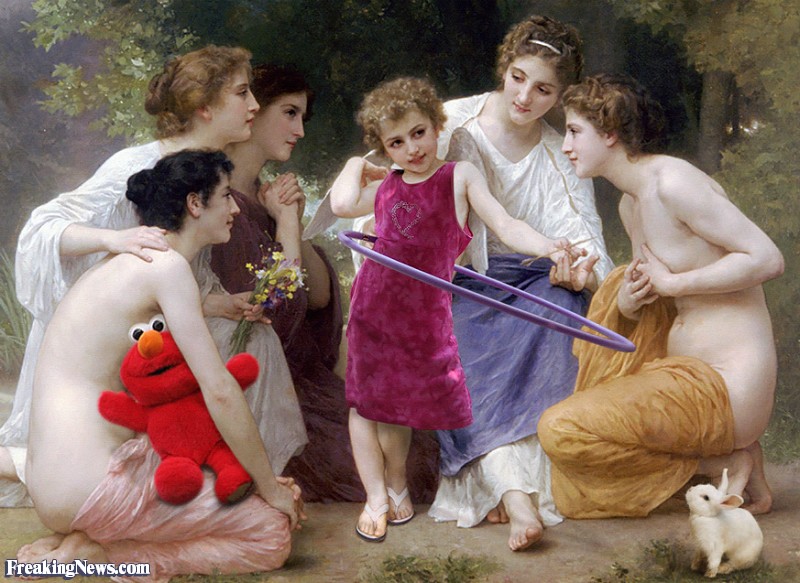 800x583 Girl With A Hula Hoop Painting Pictures - Girl With Hoop Painting