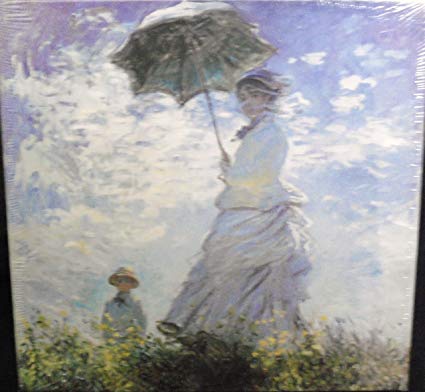 425x392 Woman With A Parasol - Girl With Parasol Painting