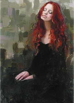 236x330 57 Best The Joys Of Being A Redhead Images On Redheads - Girl With Red Hair Painting