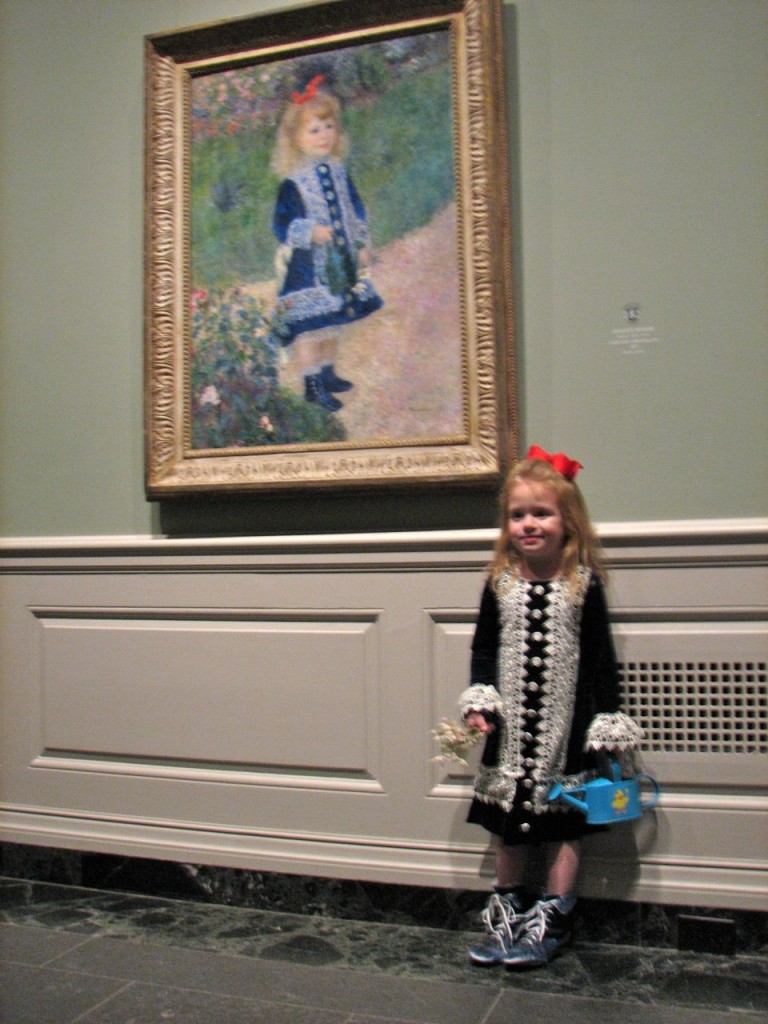 768x1024 Renoir, Girl With A Watering Can, Anne Briggs Parodies Amp Variations - Girl With Watering Can Painting