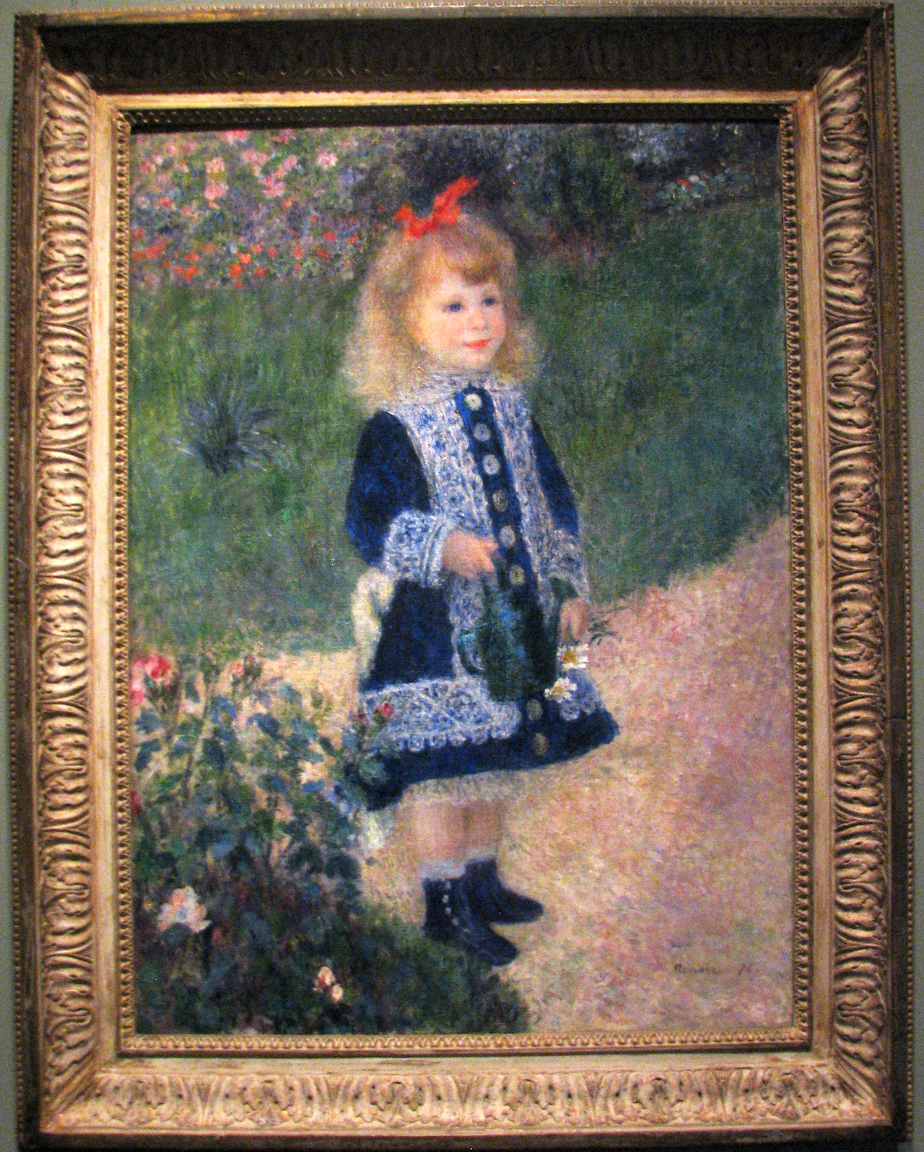 1341x1672 Trip To National Gallery Of Art Paintings And Exhibitions Part - Girl With Watering Can Painting