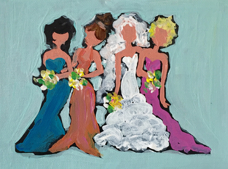 470x350 Painting By The Lake Girlfriend Gifts - Girlfriend Painting