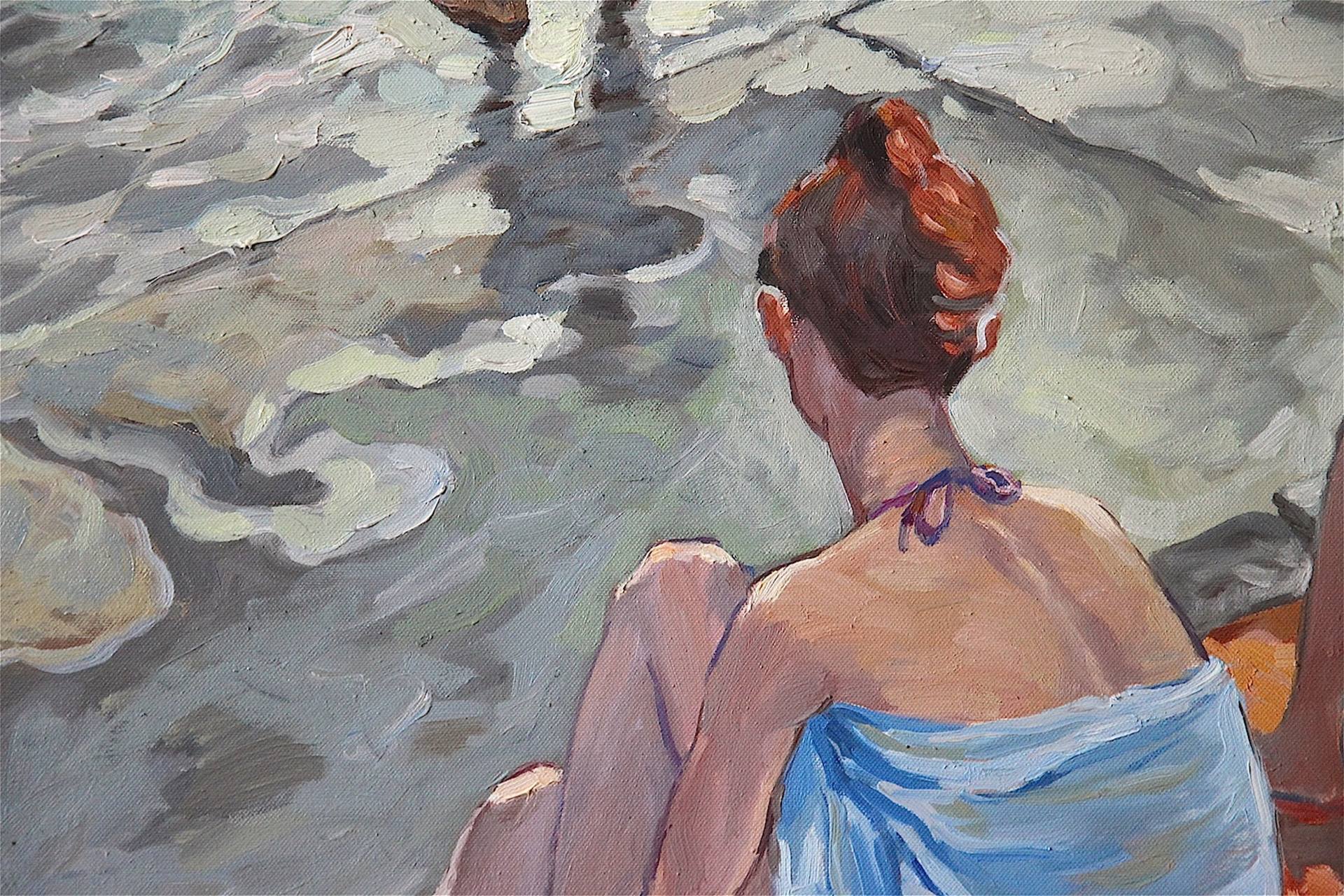 1920x1280 Saatchi Art Girlfriend Painting By Vyrvich Valentin - Girlfriend Painting