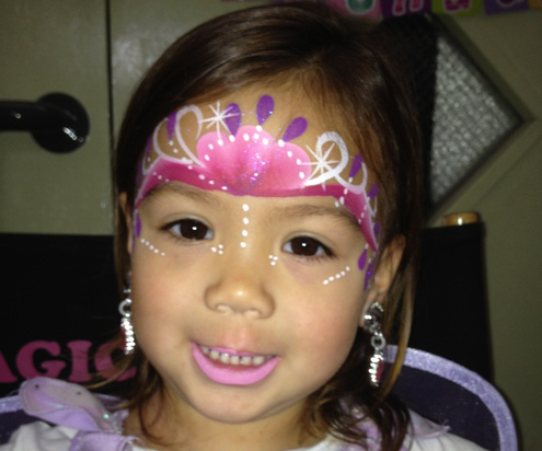 495x412 Magic Faces - Girls Face Painting